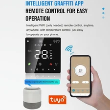 Tuya Wifi LCD Display Intelligent Temperature Controller Electric Water HCEZ