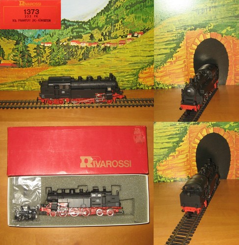 Rivarossi HO Locomotiva a vapore 1-3-2 Br 77 232 art 1373 accensione fari | Condition: Usato