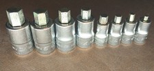 Snap on 8 pc Combination Drive Metric Hex Bit Stubby Socket Driver  208EFTAMXSY.