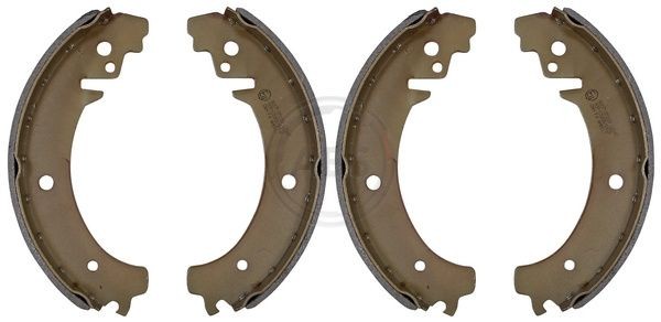 A.B.S. 8007 Bremsbacken Satz Handbremsbacken Hinten Passend FüR Fiat Lada-image