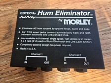 Morley Hum Eliminator (The Original & Dependa...