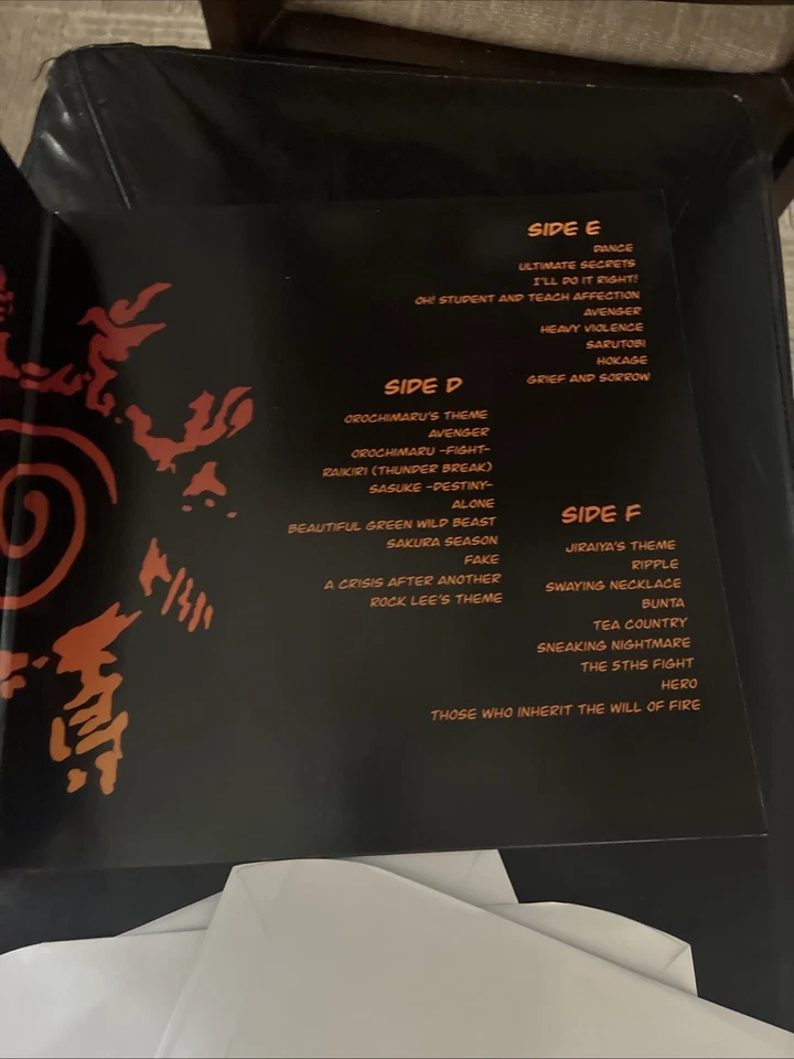 Will Of Fire: Naruto Anime Vinyl Record Soundtrack OST Toshio Masuda VG+/VG+ - Image 2 of 4