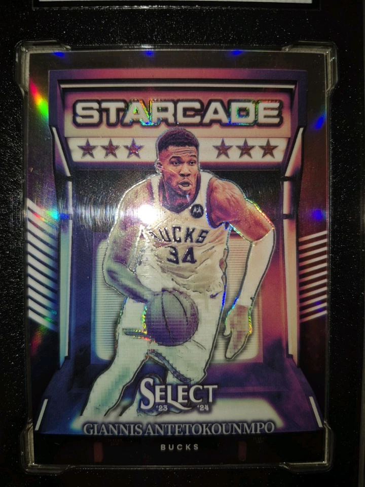 2023-24 Panini Select - Starcade Giannis Antetokounmpo #19 🎉 CASO EXITOSO 🎉 Foto 2 de 4