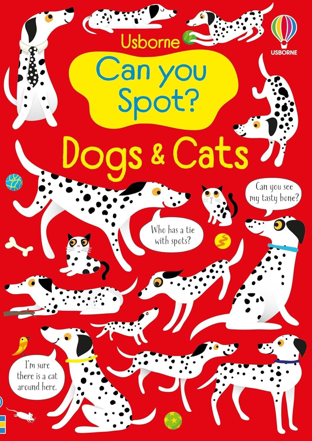 Can You Spot? Dogs and Cats by Kirsteen Robson Paperback