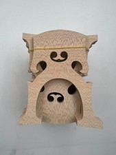 15pcs Aged Maple Wood Cello Bridge,Belgian Style,3/4 Full Size,Cello Accessories