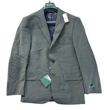 NEW Brooks Brothers Mens Wool Blend Classic Fit Suit Jacket Green Size 38R NWT