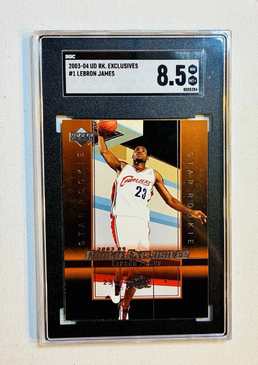 LeBron James 8.5 Graded Basketball Sports Trading Card Singles Rookie for  sale | eBay
