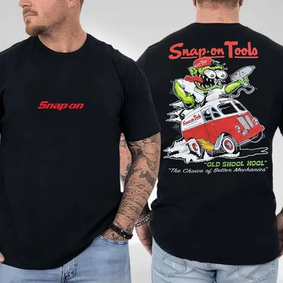 Snap-On Tools Old Skool Kool T-Shirt, Vintage Hot Rod Racing Graphic Design