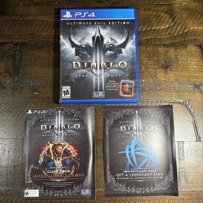 Diablo III 3 Reaper of Souls : Ultimate Evil Edition ( Sony Playstation 4 ) PS4