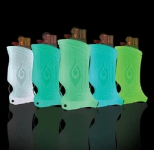 Toker Poker Lighter Sleeve Smoking Tool - Glow in the Dark - 5 Colors Available!