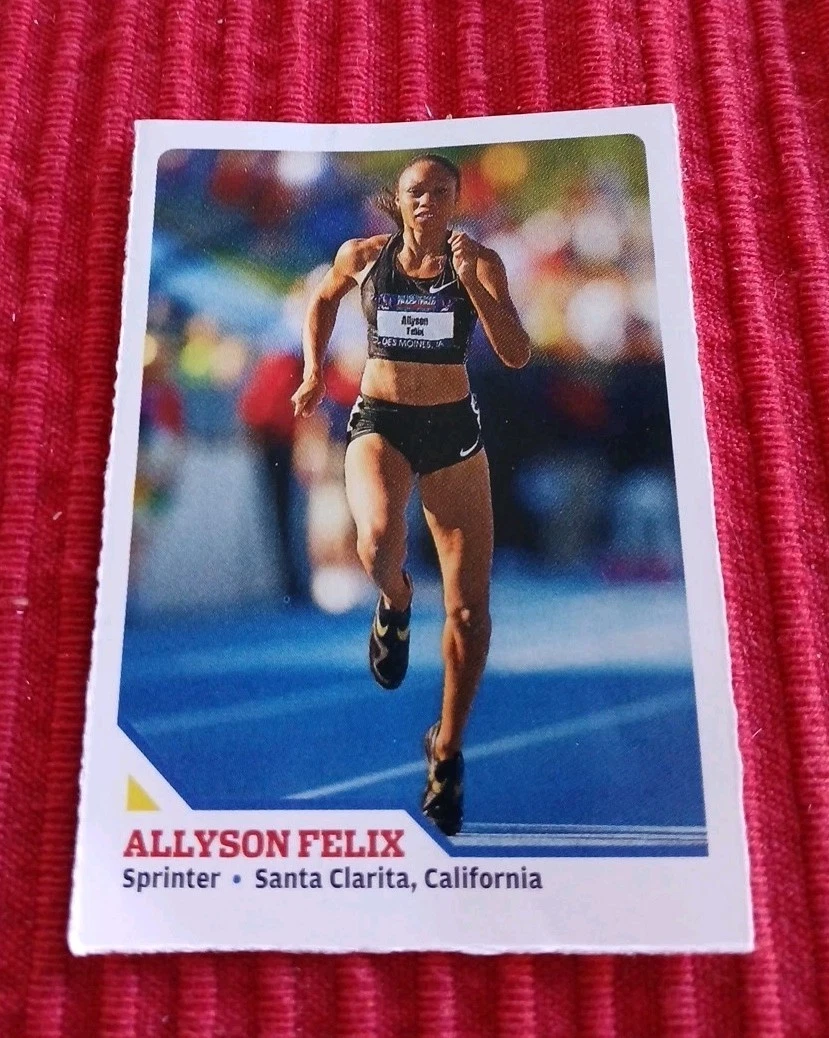 Olympic Games Allyson Felix Sports Trading Cards & Accessories for