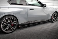 Seitenschweller Ansatz (Paar) + Flaps Passend FüR BMW 2 Coupe M-Paket / M240I G4