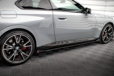 Seitenschweller Ansatz (Paar) + Flaps passend f�r BMW 2 Coupe M-Paket / M240i G4