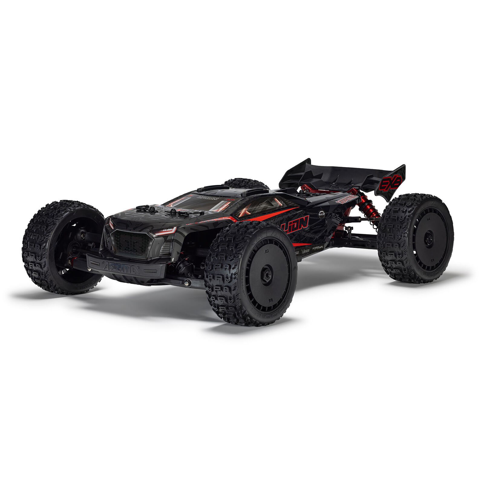 ARRMA ARA7707V6T1 Talion 6S 4x4 EXB 1/7 Speed Monster Truck Black