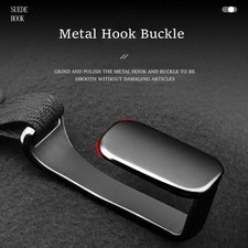 1PCS Practical Leather Car Headrest Hook Compatible with Auto Backseat Organizer