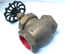 2-1/2"  Globe Valve Brass 150S Class 300 CWP Female NPT Rising Stem