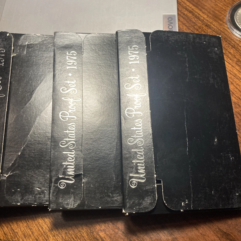 7-1975 Clad Proof Set U.S. Mint Original Government Packaging! 7 Sets! - Image 3 of 3