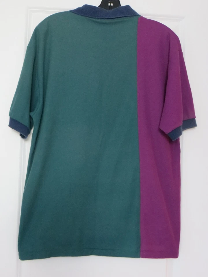 90's Vtg NASCAR Logo POLO SHIRT Great American Originals L Large USA - Image 4 of 4