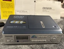 Aiwa XD-DV170 DVD CD Player CD-R/RW Playback, Digital Output, S-Video w Manual