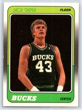 1988-89 Fleer Jack Sikma Milwaukee Bucks #76