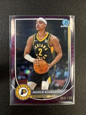 2025-26 Bowman Basketball Chrome Andrew Nembhard Fuchsia Reptilian /199 BCV-163