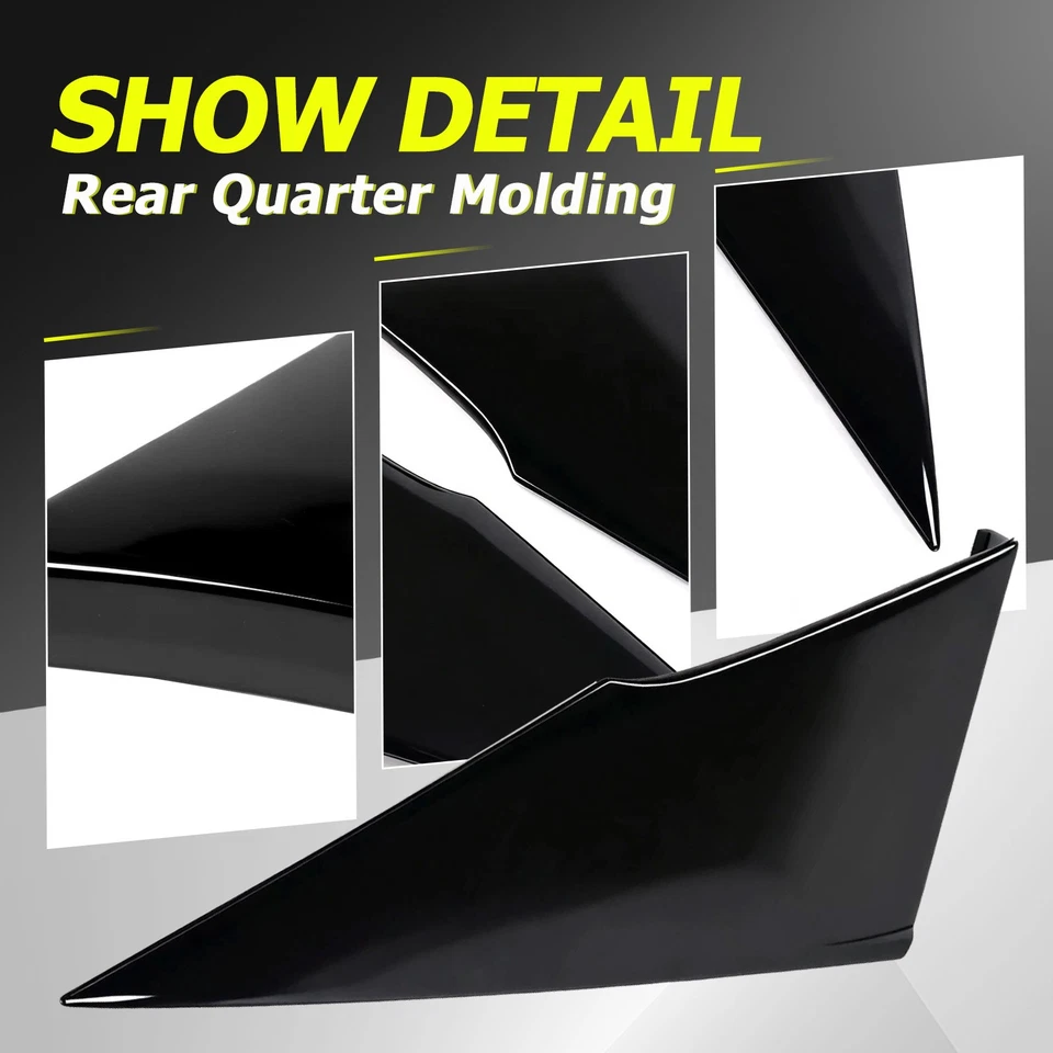 Panel de cubierta moldeada cuarto trasero derecho+derecho para Toyota Prius 16-22 Prius Prime 17-22 Foto 4 de 4