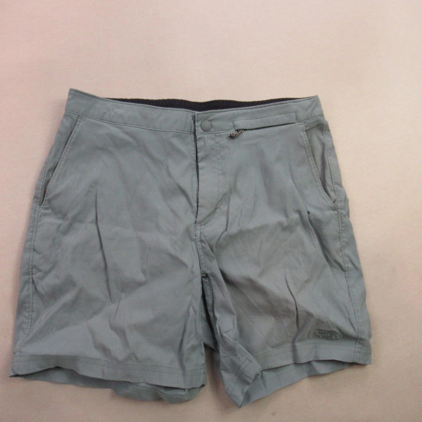 North Face Shorts Mens 30 Pockets Casual Lightweight Outdoors Green Chino