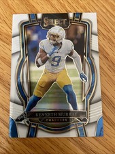2022 Select /35 Kenneth Murray Football Card 247 White Prizm Chargers