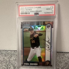 Paul Skenes Bowman Chrome 2024 #18 Auto
