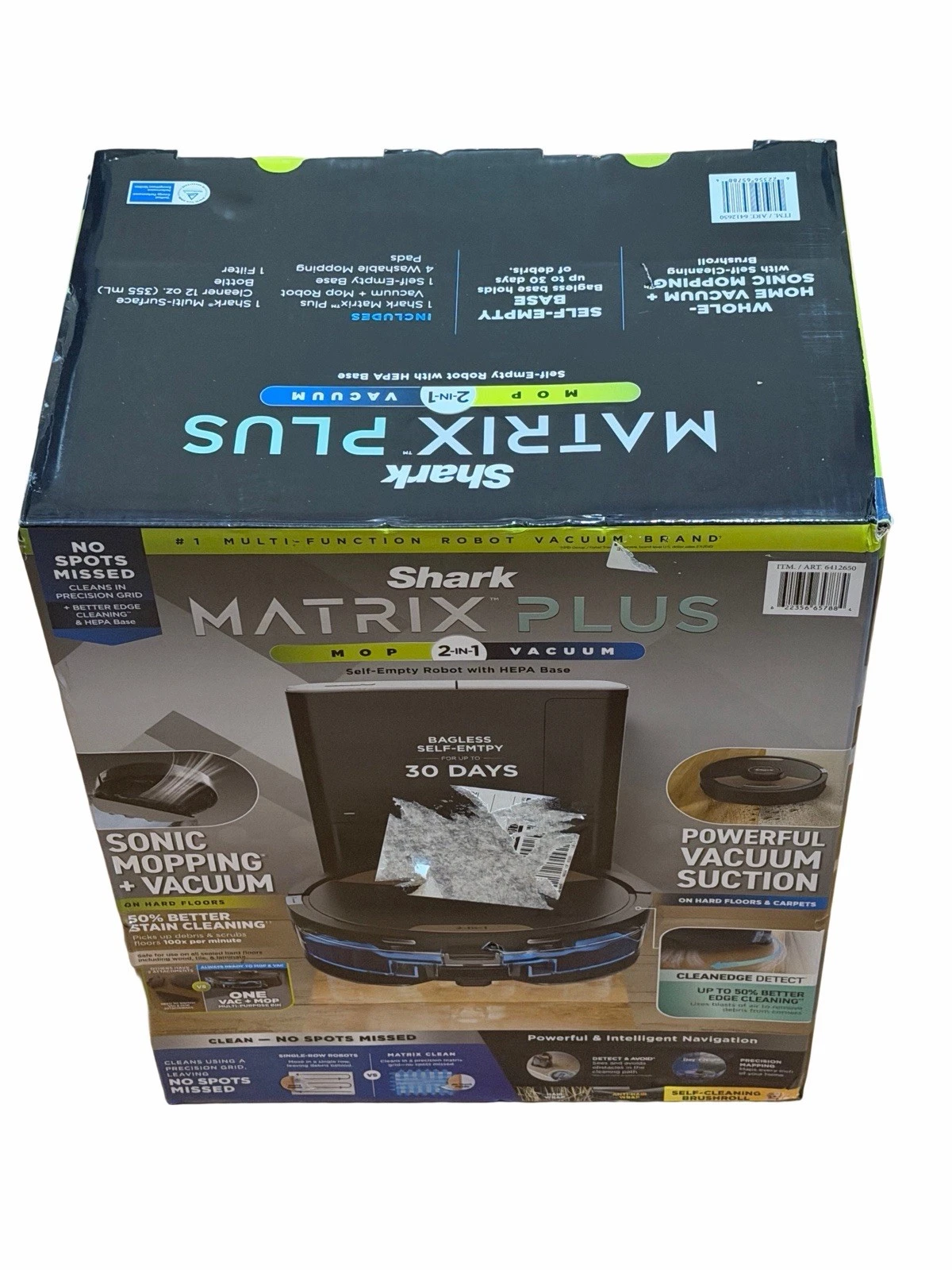 Shark Matrix 2-in-1 Robot Vac & Mop - Model UR2650WS