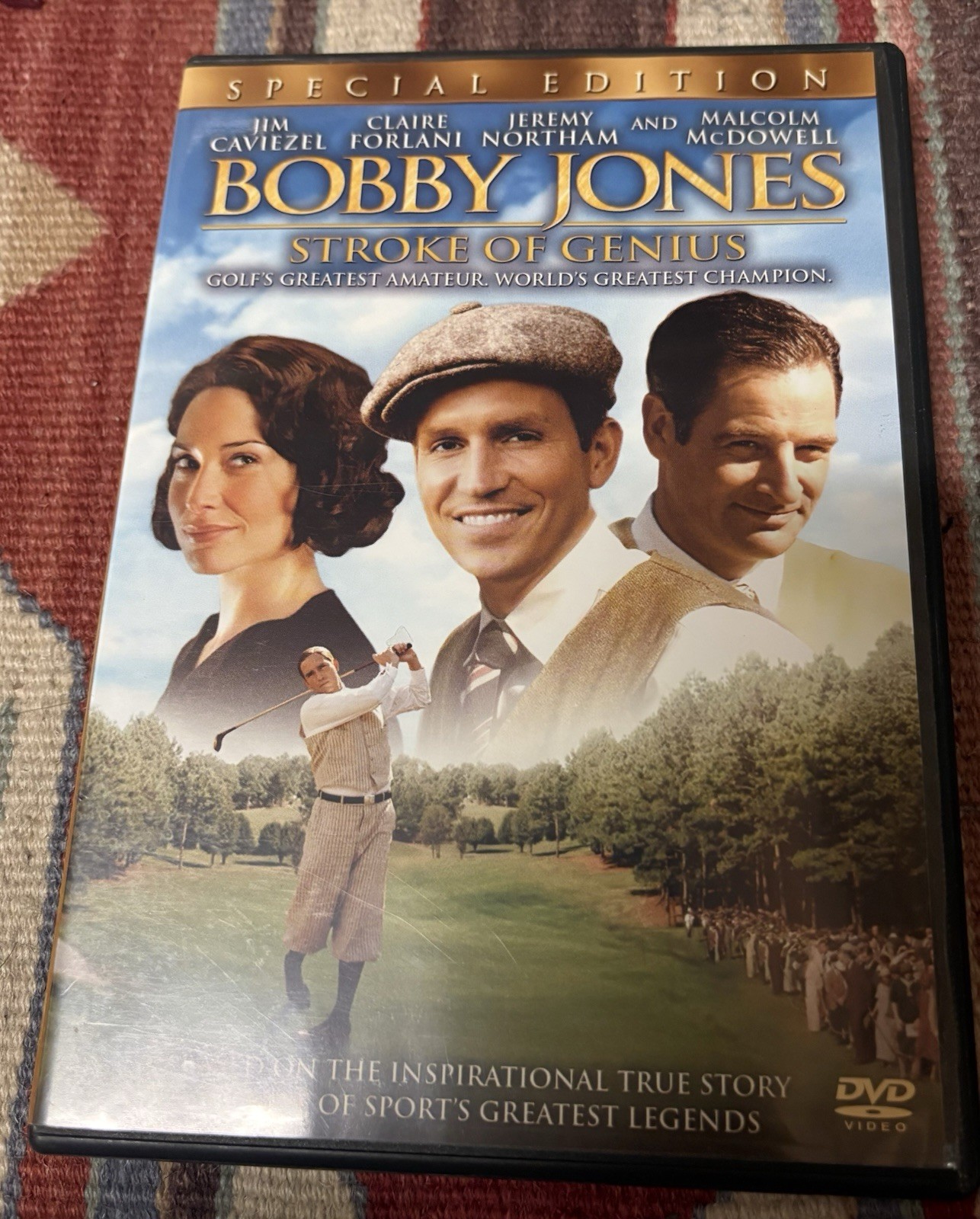 Bobby Jones: Stroke of Genius DVD Jim Caviezel Claire Forlani
