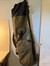 Fishing Backpack with Rod Holder Waterproof Large Storage Luggage Bag Tackle Bag