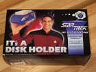 Vintage 1995 Star Trek Next Generation Computer 3.5" Disk/CD-Rom Holder — photo 1