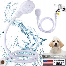 Portable Shampoo Sink Spray Hose, Faucet Attachment with Nozzle for Hair Washing