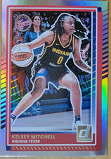 2025 Panini Donruss chrome Kelsey Mitchell Indiana Fever #19 Fever Insert