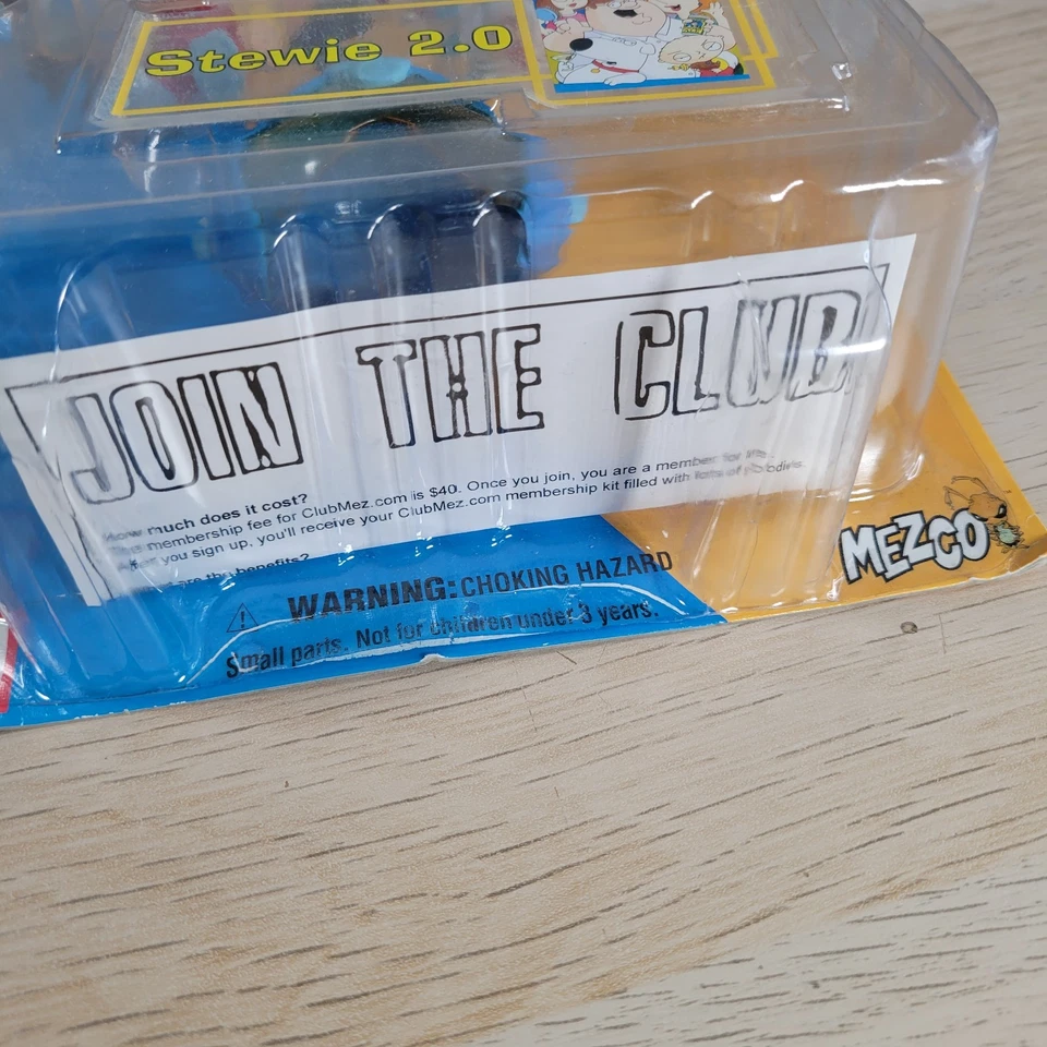 Figura de acción Mezco Family Guy serie 6 Stewie 2.0 2006 coleccionable NUEVO Foto 3 de 4