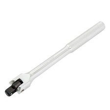 Surtek F5165 3/8" Drive moleteado agarre trinquete mango flexible 8" largo acabado satinado