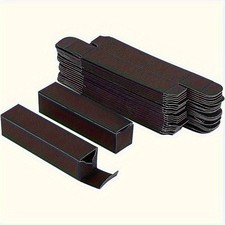 80pcs Kraft Paper Lipstick Box 8.5x2x2cm Rectangle Festival Gift Wrapping