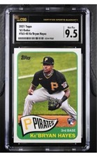 2021 Topps 1965 Redux T65-40 Ke'Bryan Hayes RC CSG 9.5 Mint+