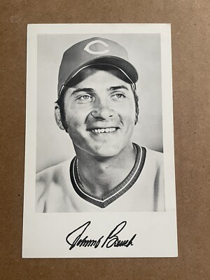 Johnny Bench Catching Style 1975 Cincinnati Reds Johnny Bench Catching & Power Hitting Promo ...