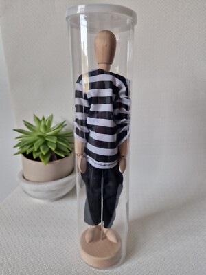 Ikea Gestalta Holz Schaufensterpuppe Künstler Skizze Modell Figur mit Ständer 12,5''