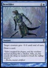 Magic the Gathering MTG Bewilder (49) Time Spiral   LP