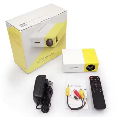 4K Mini Projector 10000 Lumen LED 1080P WiFi Bluetooth UHD Portable Home Theater