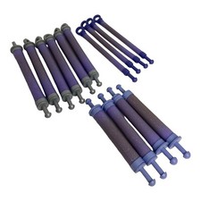 14 REPLACEMENT Conair Jelly rollers flexible hot rollers stick Curler 10 LG 4 SM