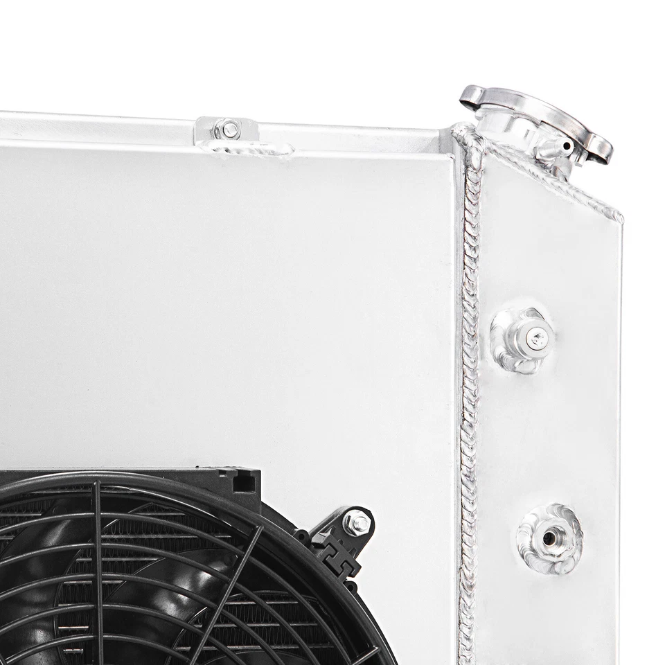 CC716 4 Row Radiator Shroud Fan For 73-87 Chevy GMC C/K C10 C20, C30 K10 K20 K30 Foto 4 de 4