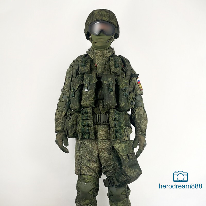 ロシア軍 VKBO leyer5 lv5 キャップ付き　レプリカ Russian VKBO lv5 Replica Tactical Soft Shell Jacket Pants EMR