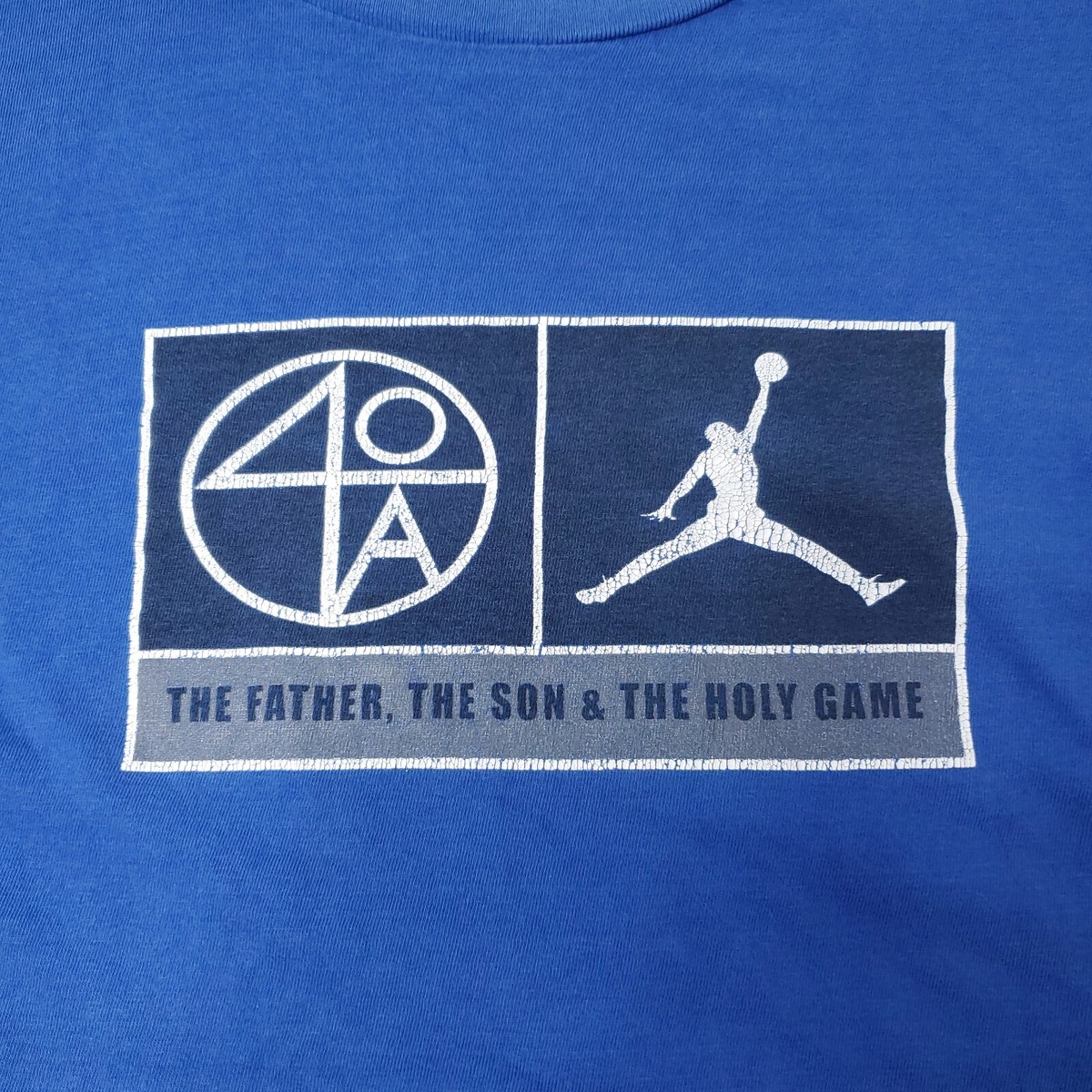 00's JORDAN/NIKE ジャップマンロゴ 23入り 古着ゲームジャージ Air Jordan JSW He Got Game 40A Box Logo Mens M Distressed T