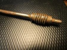 Emerson antique electric fan part, a good oscillator shaft with pinion gear