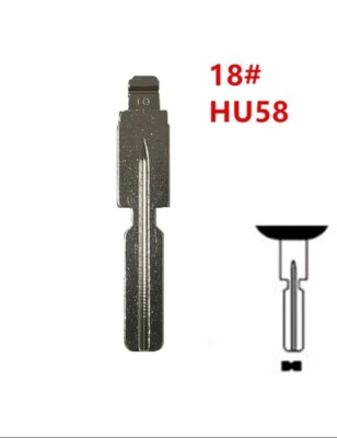 5 x HU58 XHORSE VVDI KEYDIY für BMW Klapp Fernbedienung Schlüsselblätter Klinge