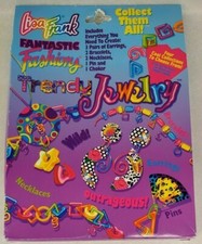 Vintage 1990's Lisa Frank Fantastic Fashions Trendy Jewelry Kit Mix Match Rare